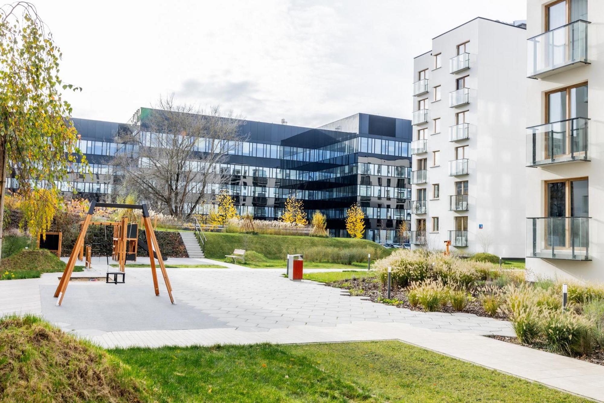 Aparthotel Mokotow Business Center By Noclegi Renters 바르샤바 외부 사진