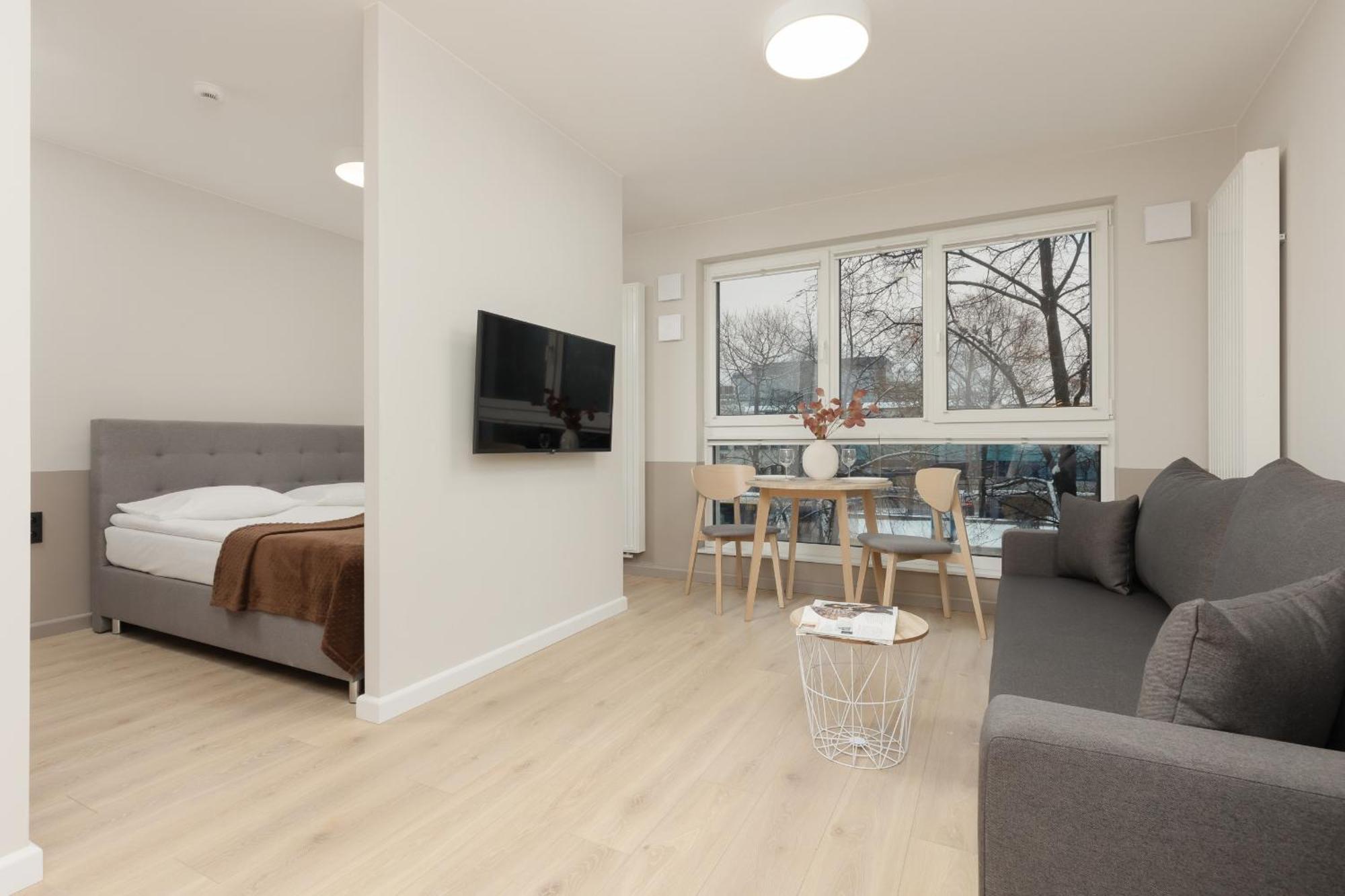 Aparthotel Mokotow Business Center By Noclegi Renters 바르샤바 외부 사진