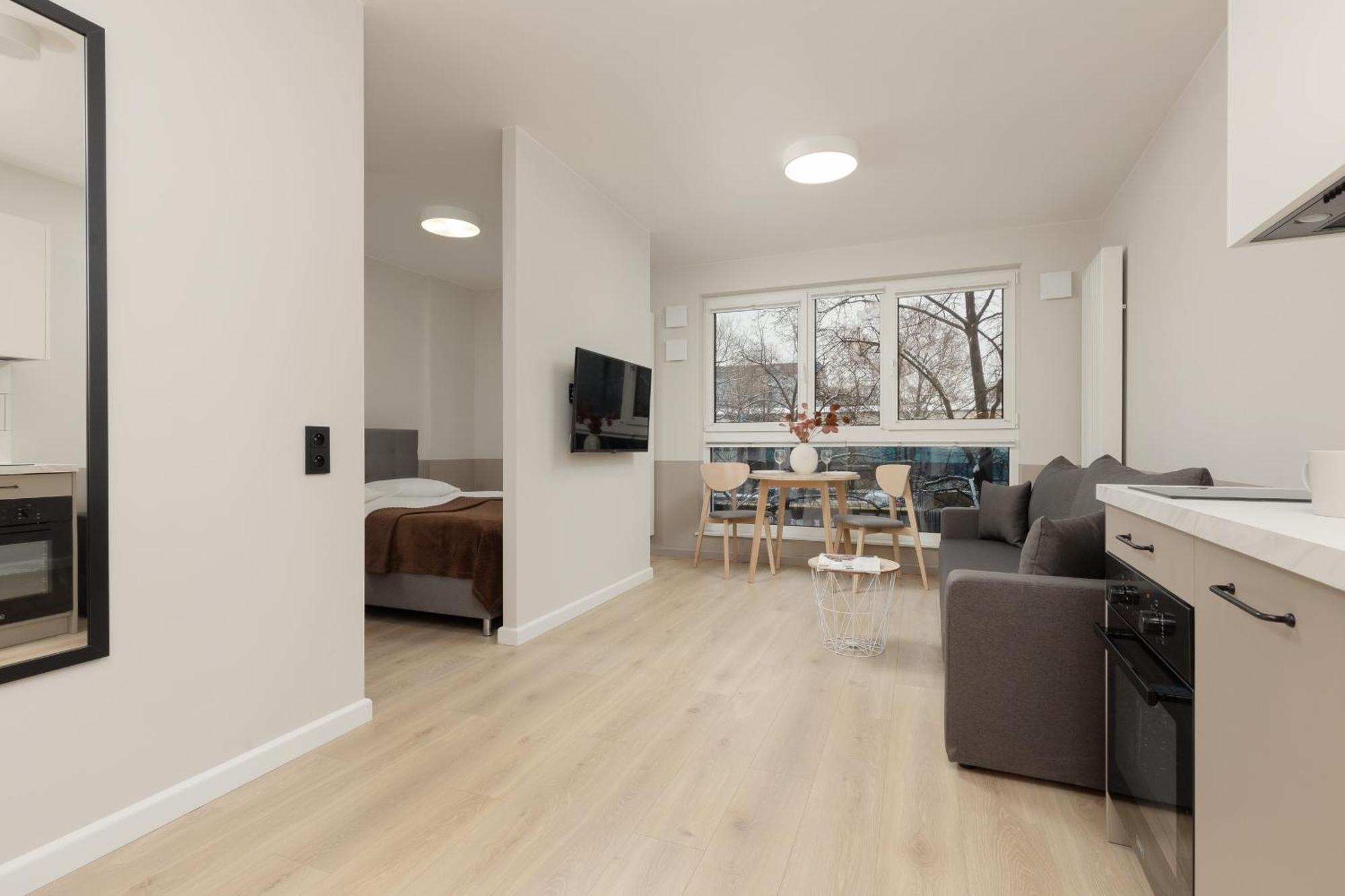Aparthotel Mokotow Business Center By Noclegi Renters 바르샤바 외부 사진